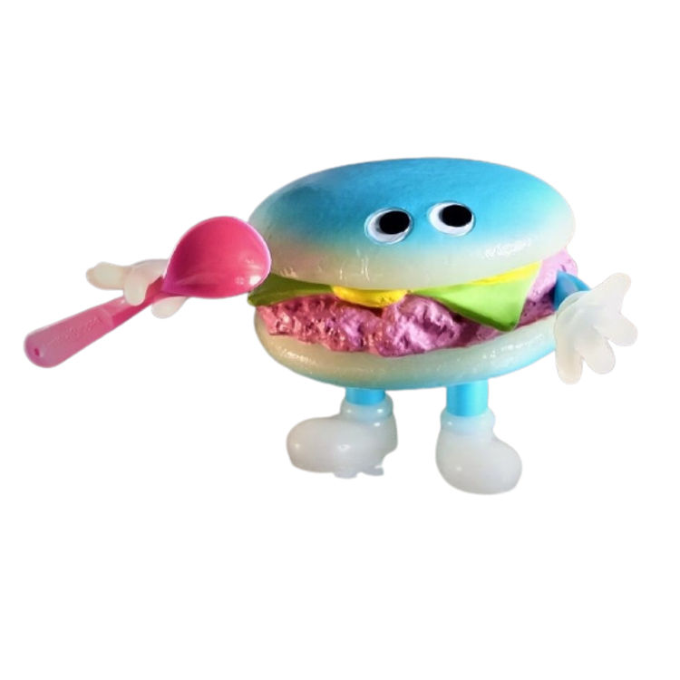 Dressed Cotton Candy Burger by Dune