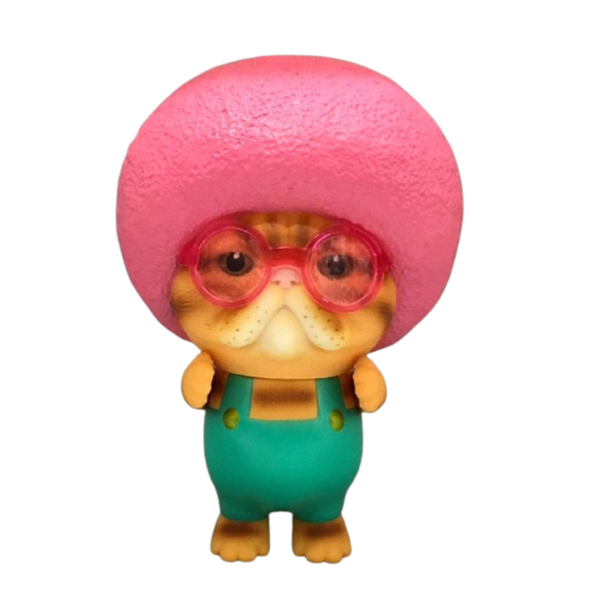 Tea Tiger Pink Afro Cat