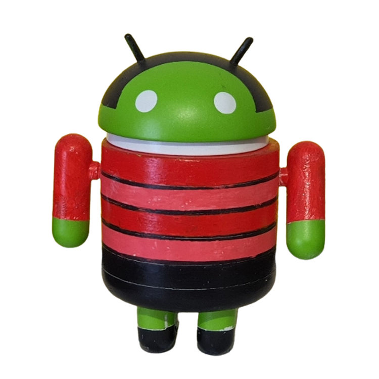 Red Pink Hoops Android Custom by MWGfun