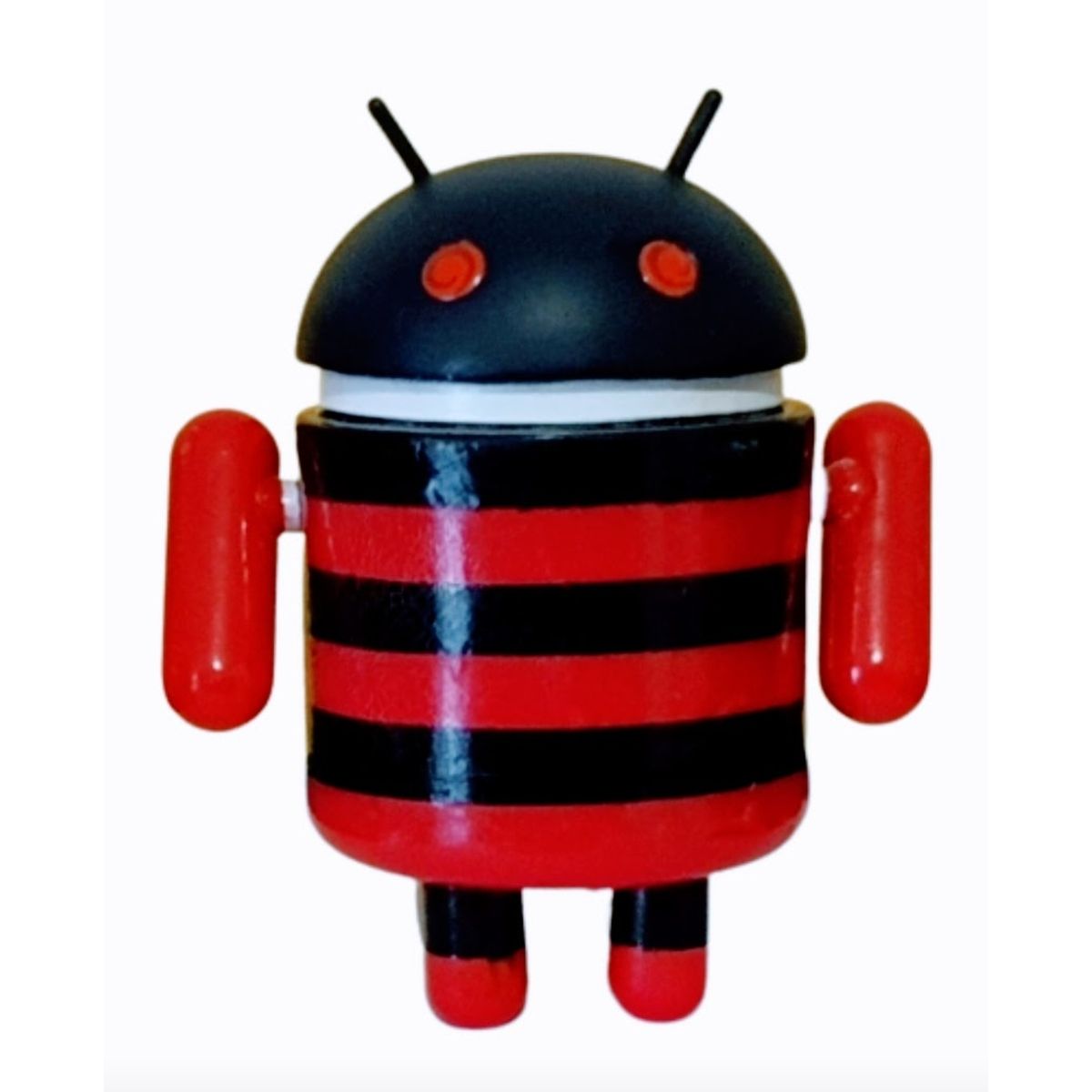 Black Red Hoops Android Custom