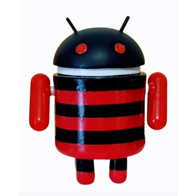 Black Red Hoops Android Custom by MWGfun