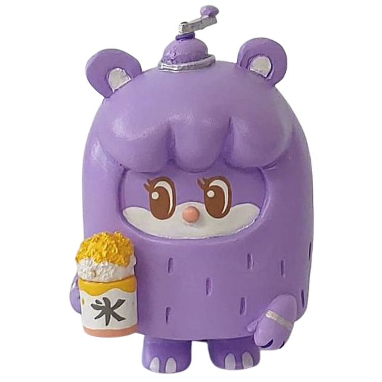 Pastel Purple Bingsu Bear Mr. Yeti by 2oz (Lee Young Jun)
