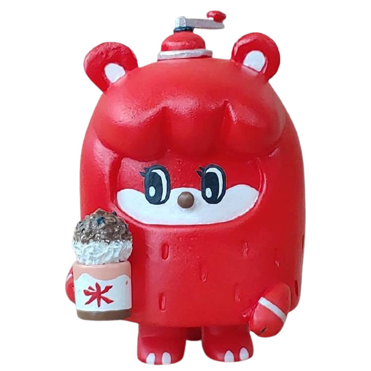 Red Bingsu Bear Mr. Yeti by 2oz (Lee Young Jun)