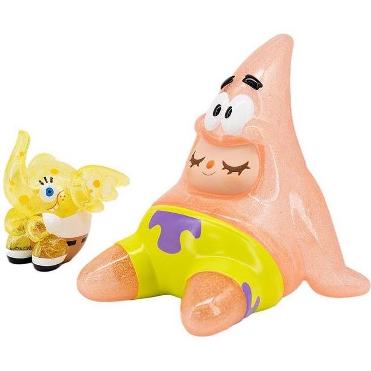 Spongebob Patrick x Greenie & Elfie Glitchy Glitter by Nickelodeon