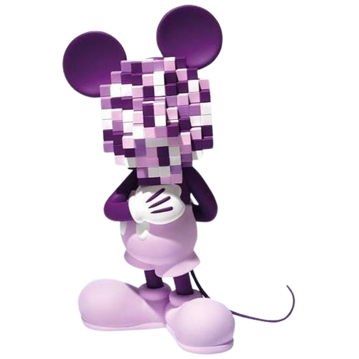 Purple Mosaic Mickey Mouse