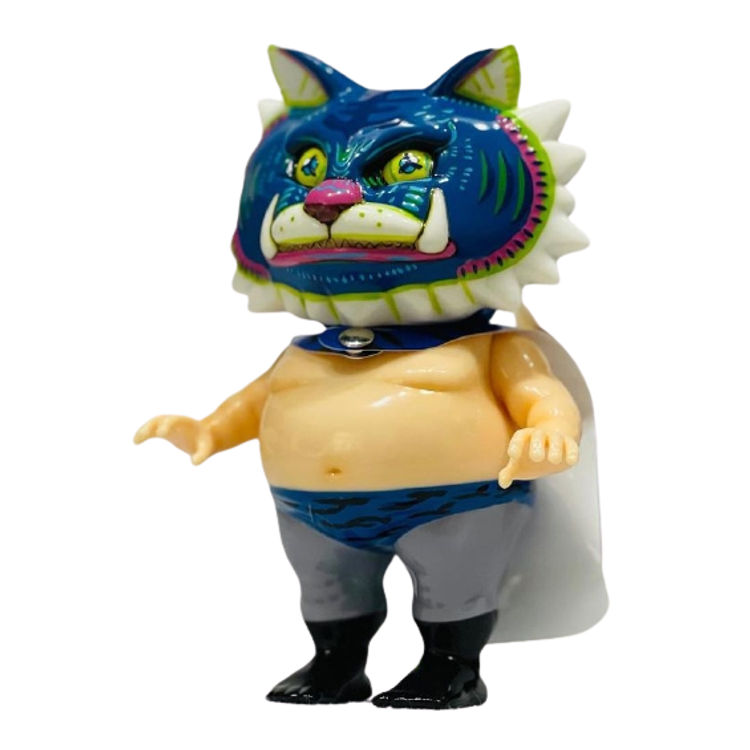 Blue BJJ Tiger Mask by Kaiju One