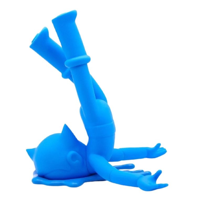 Astro Crash - Process Blue by Josh Divine