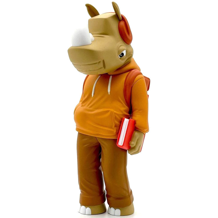 Java Rumpus Rhino (Strange Cat Toys Exclusive) by Scribe (Donald Ross)