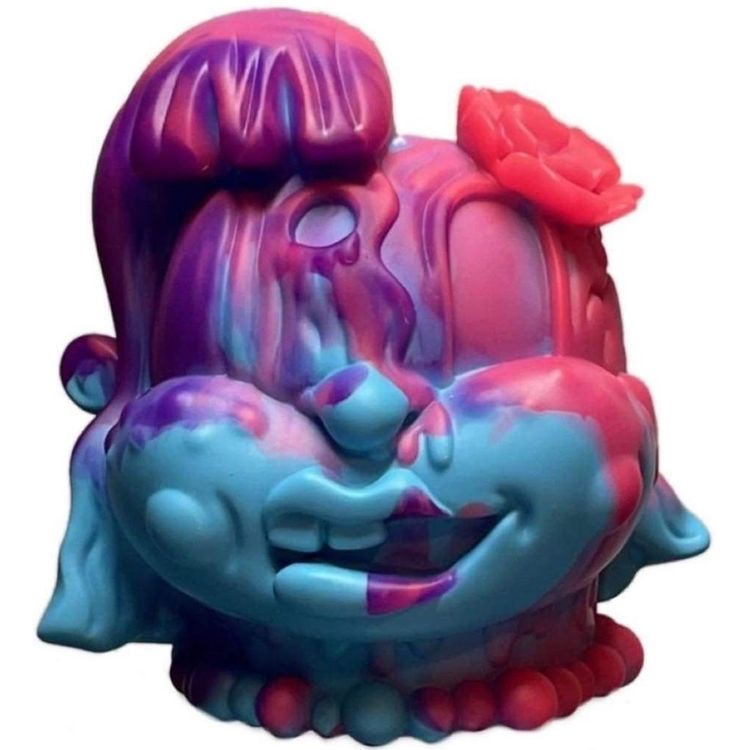 Cotton Candy Ramblin Rose : Nasty Noggins by Vincent Scala
