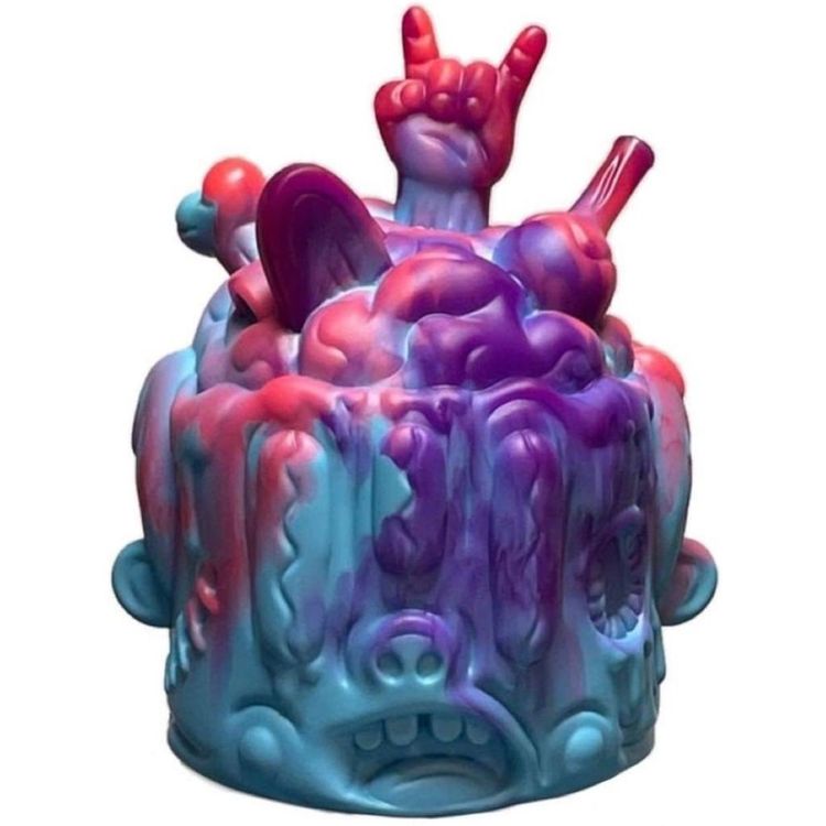 Cotton Candy Broken Barry : Nasty Noggins by Vincent Scala