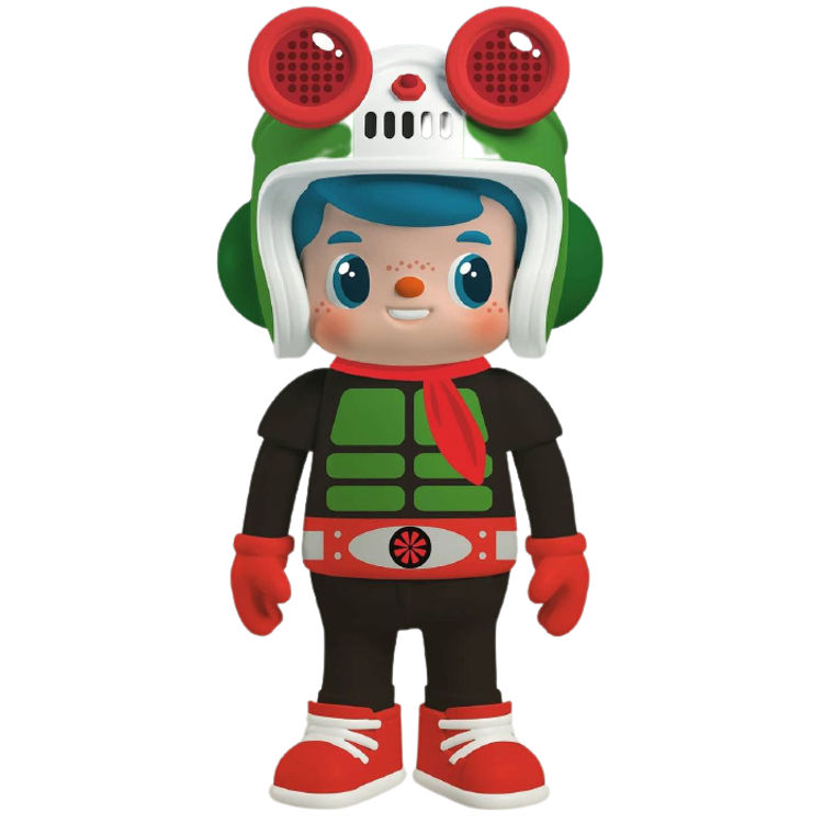 The Rider Boy (Green) Owangeboy by Kong Andri