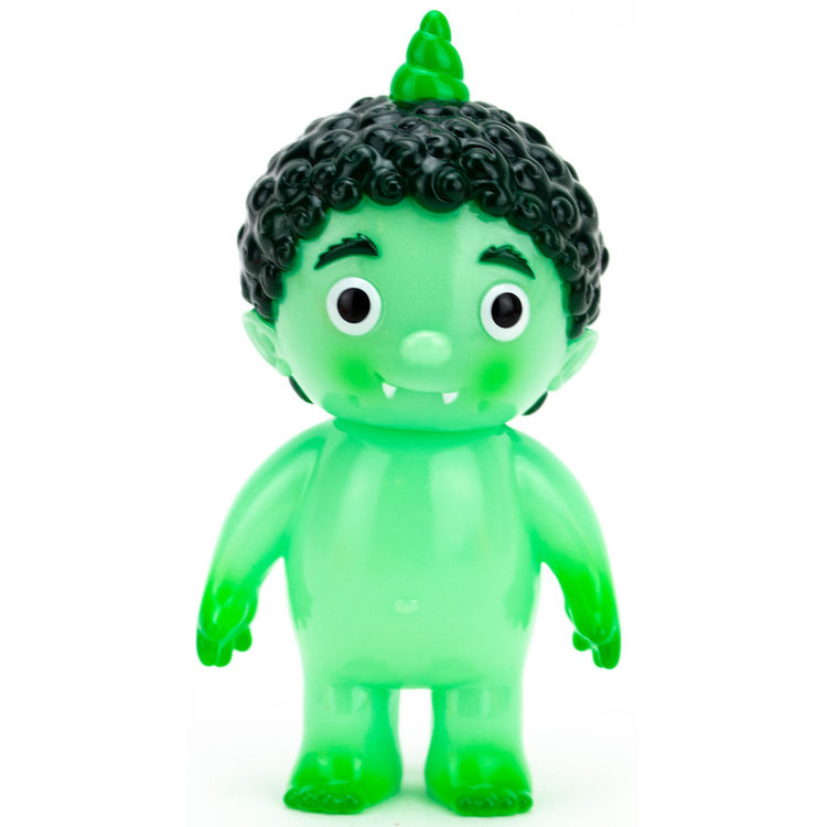 Oni Kid Green Glow 2021 by Cometdebris (Koji Harmon)