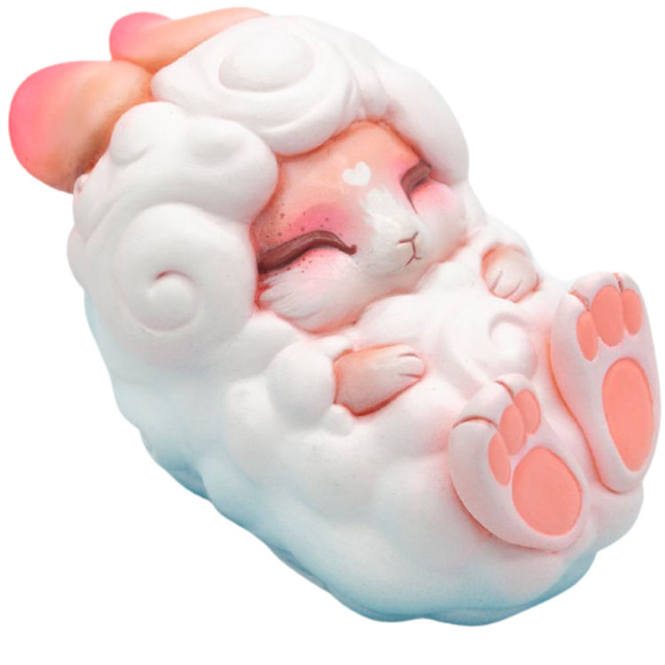 Cotton Candy Cloudy Slumbers by Tomodachi Island (Emelie Jensen)