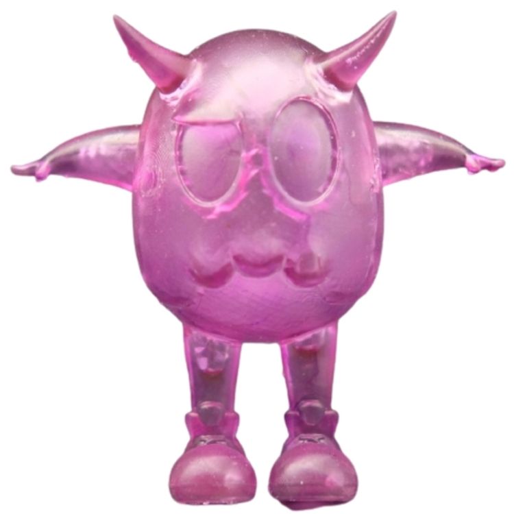 Pink Resin Mini Eggie by Art Fabula