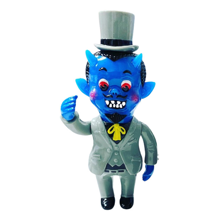 Blue Top Hat by Knuckle (Little Chop Design)