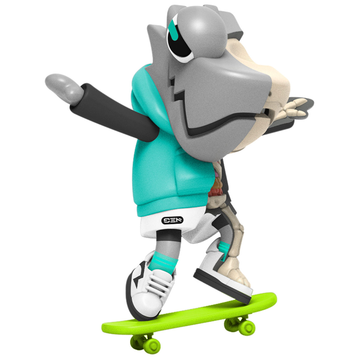 Skateboard WAZZBONE Squad