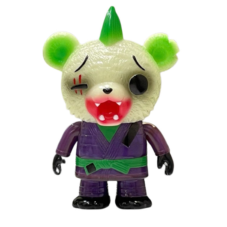Purple GID Jujitsu Chibi Bear by Redshark (Tetsuya Kondo)