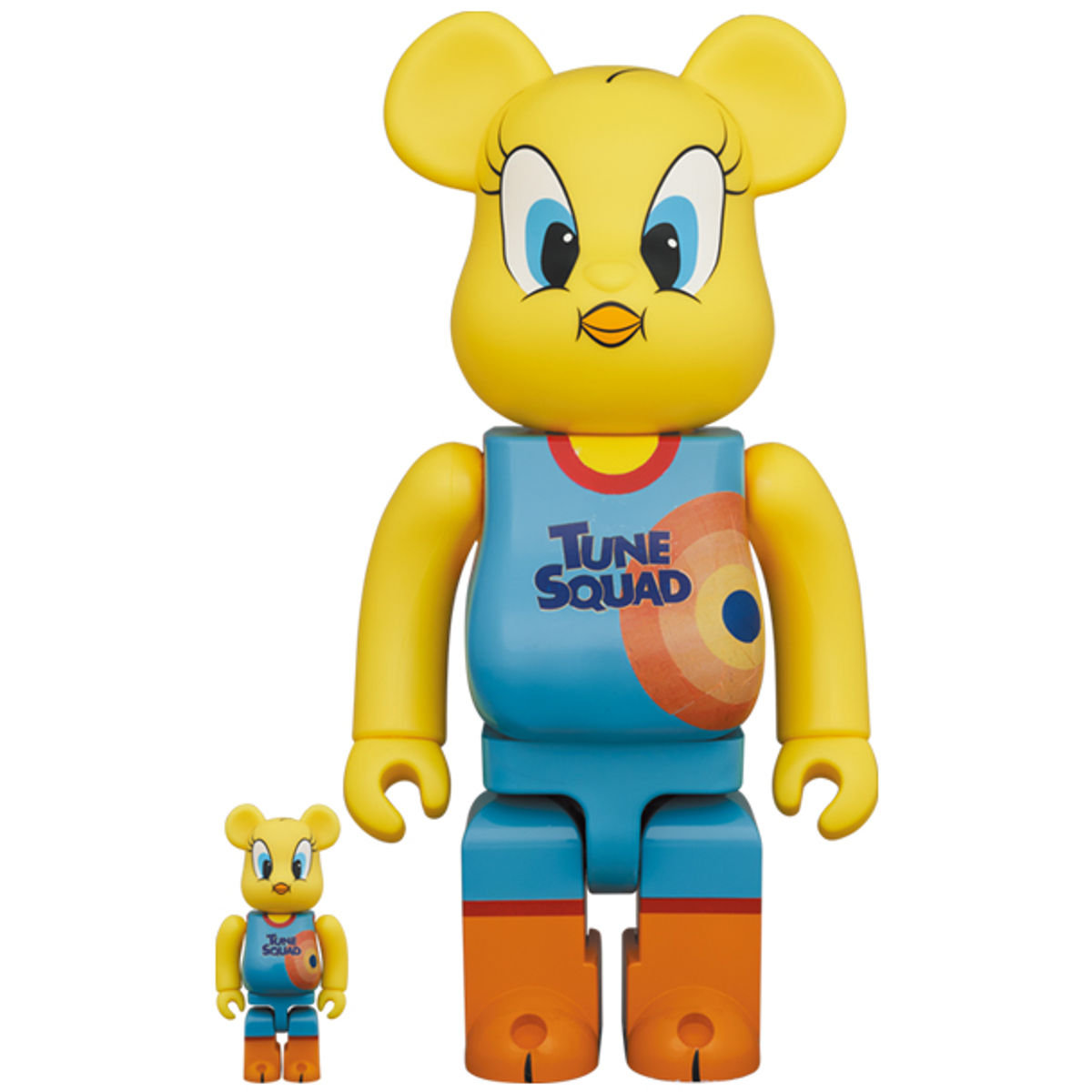 100% + 400% Tweety : Space Jam - A New Legacy Be@rbrick (Set)