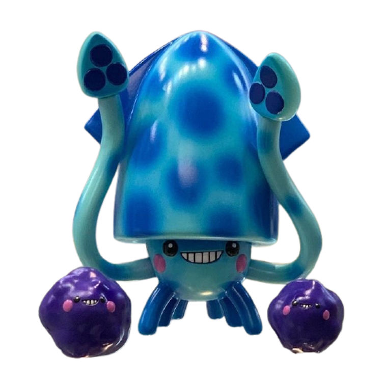 Ocean Blue Ball Ball Squid by 78JO (Sunny Tam)