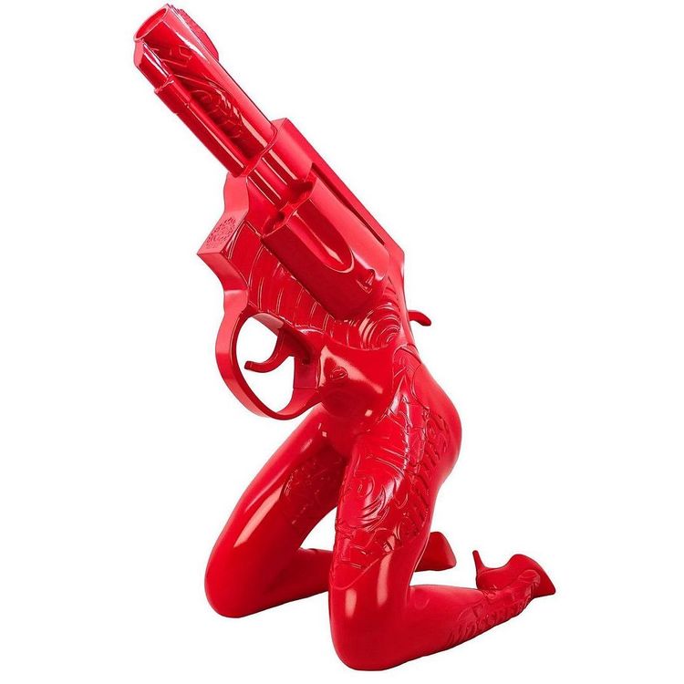 Red Let's Bang (DCon Summer '21) by Tristan Eaton