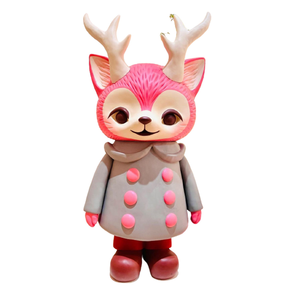 Pink Button Milk Morris