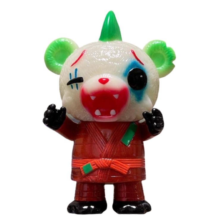 Red Jujitsu Chibi Bear by Redshark (Tetsuya Kondo)