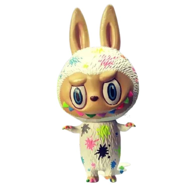 Splatter Labubu Custom by Pump Jung