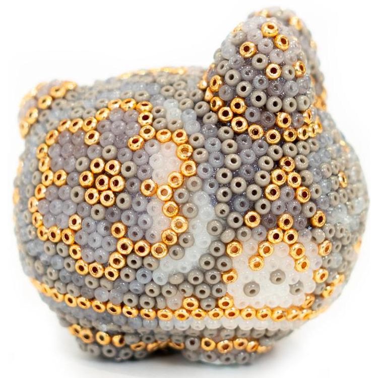 1.5" Beaded Litton Labbit by Arte Marakame