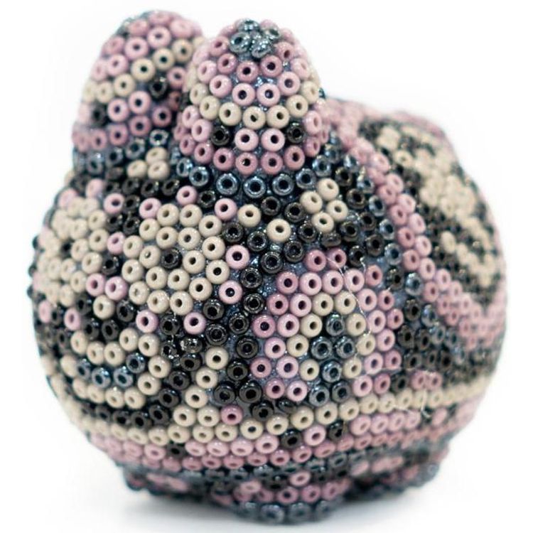 1.5" Beaded Litton Labbit by Arte Marakame