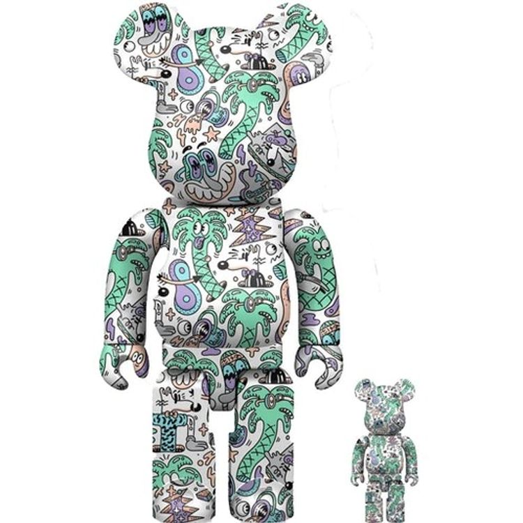 100% + 400% Coastline Be@rbrick (Set) by Steven Harrington