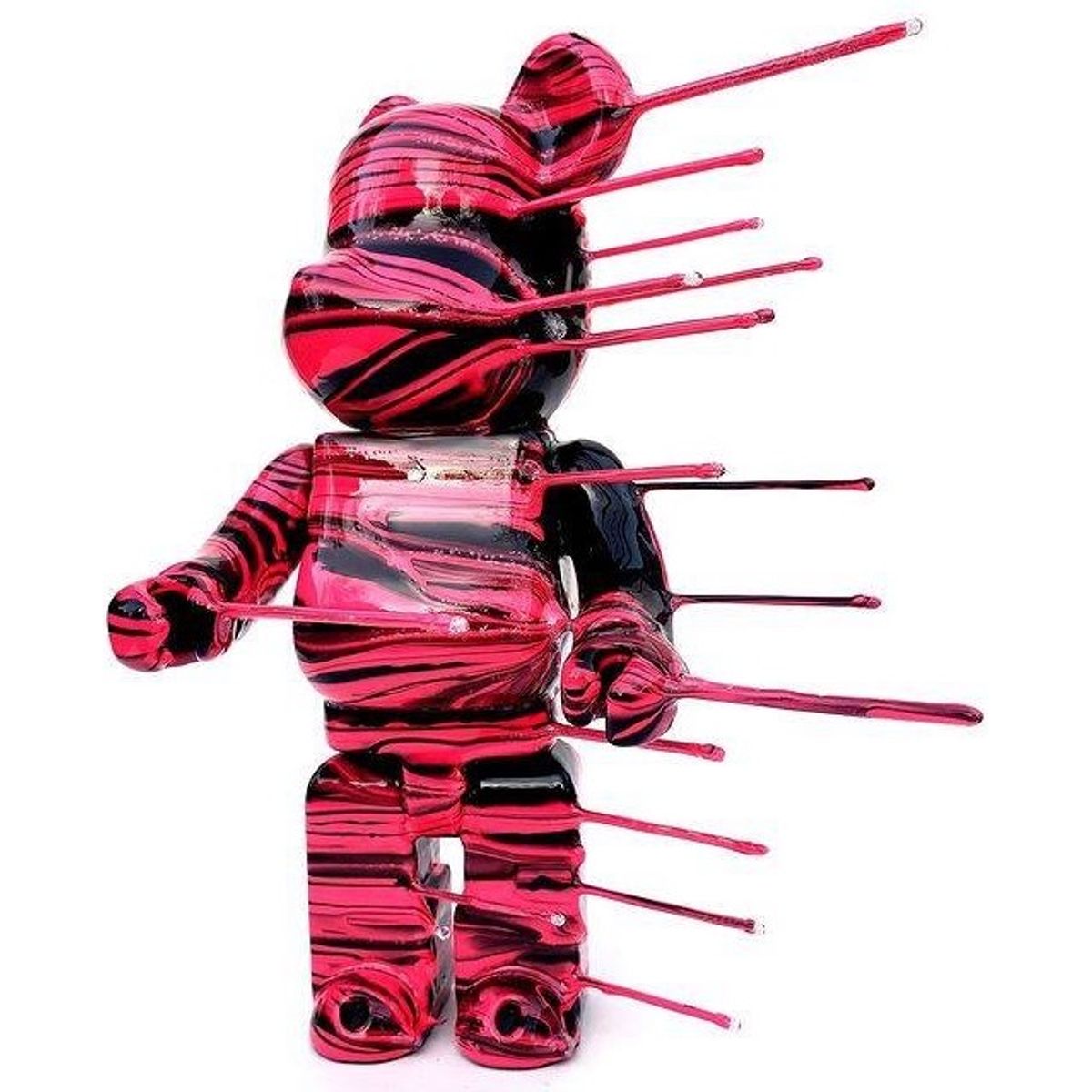 400% Disco Milk Blown Away Bearbrick