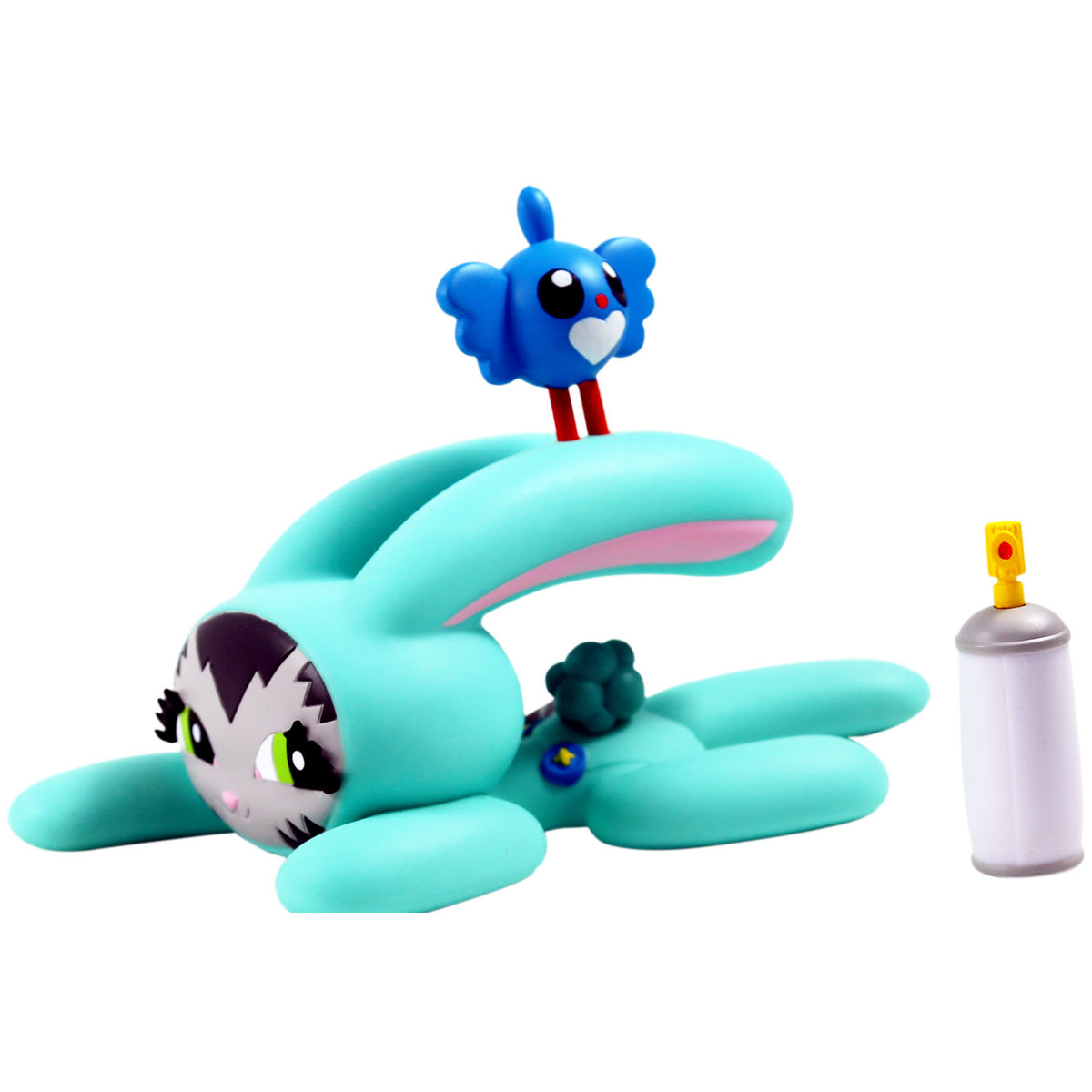 Cyan Bunny Kitty