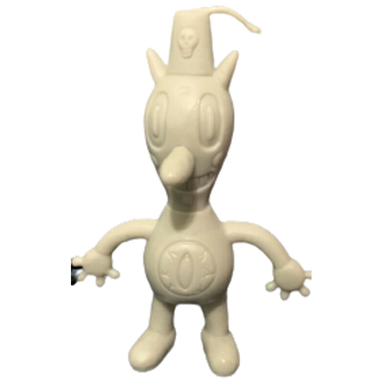 Gray Mini Toby by Gary Baseman