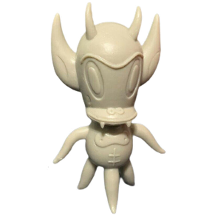 Gray Mini Hot Cha Cha Cha by Gary Baseman