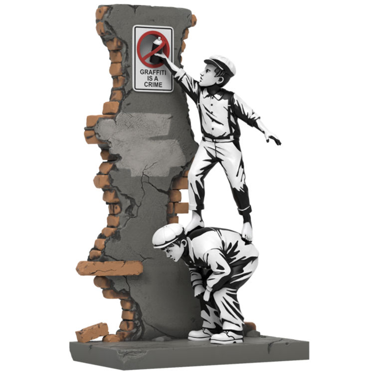 Graffiti Crime by Banksy (Brandalised)