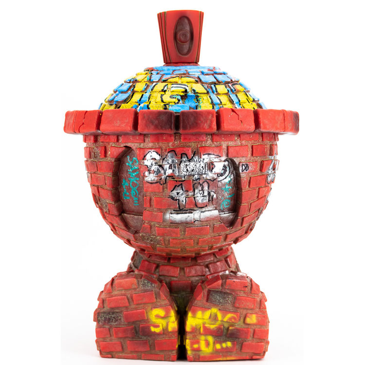 40oz Test #1 Brickbot by SAMO