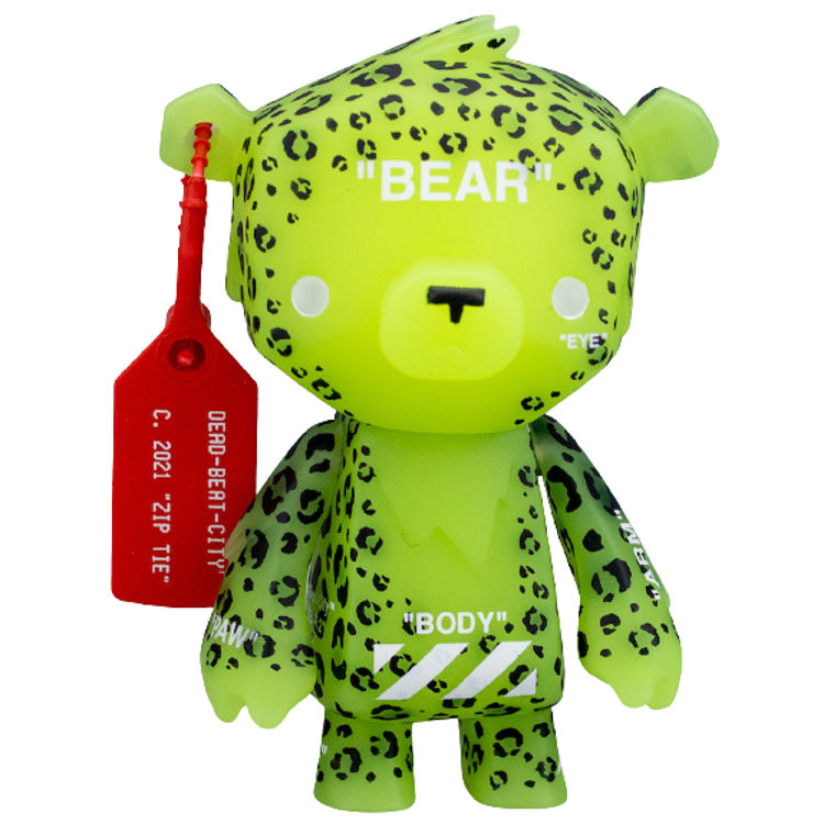 Off Bear Leopard Kuma Cub by Dead Beat City (Barnaby Purdy)