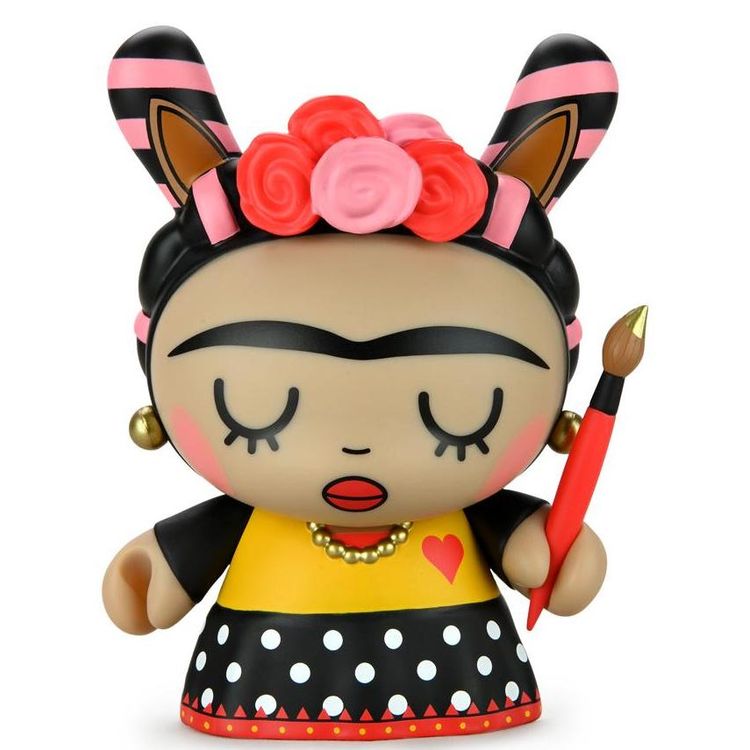 5" Wounded Deer Frida Kahlo Dunny by Frida Kahlo