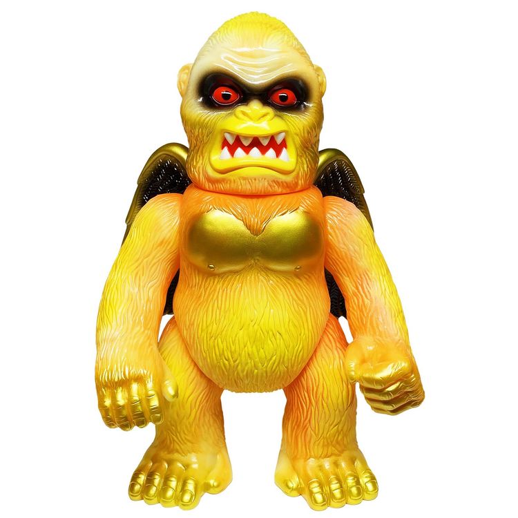 GID Orange Swirl Wing Kong (20th Anniversary) by Brian Flynn