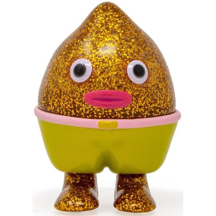 Gold Sparkle Petite Peach Man by Anonymous Rat
