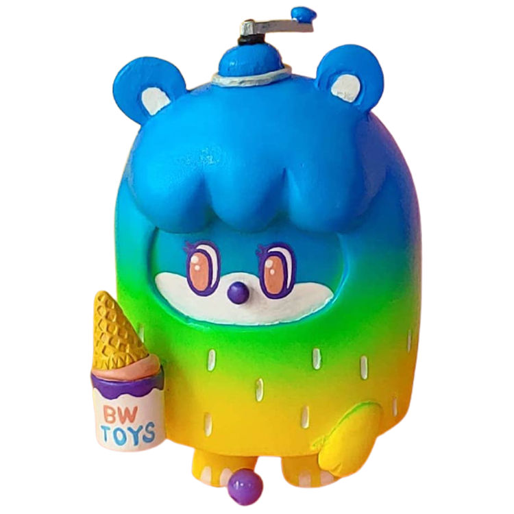 Popping Color Bing Su Bear Mr. Yeti (Bubble Wrapp Toys Exclusive) by 2oz (Lee Young Jun)
