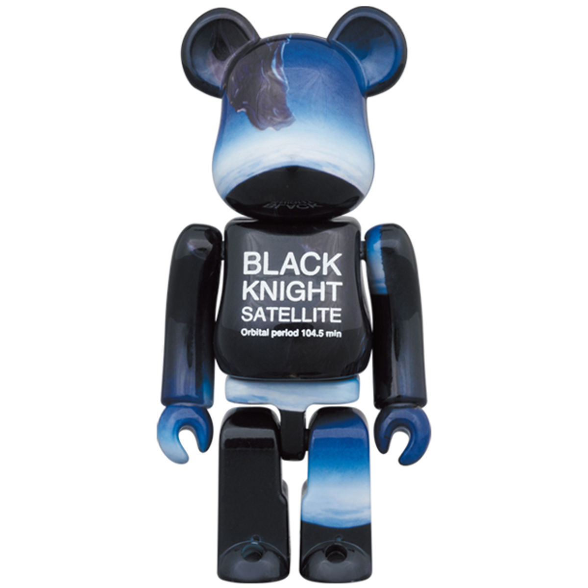 100% + 400% Black Knight Satellite Be@rbrick (Set)