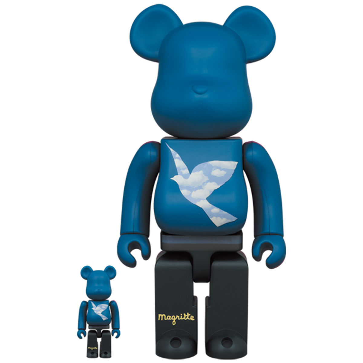 100% + 400% L'oiseau de ciel 1965 Be@rbrick (Set)