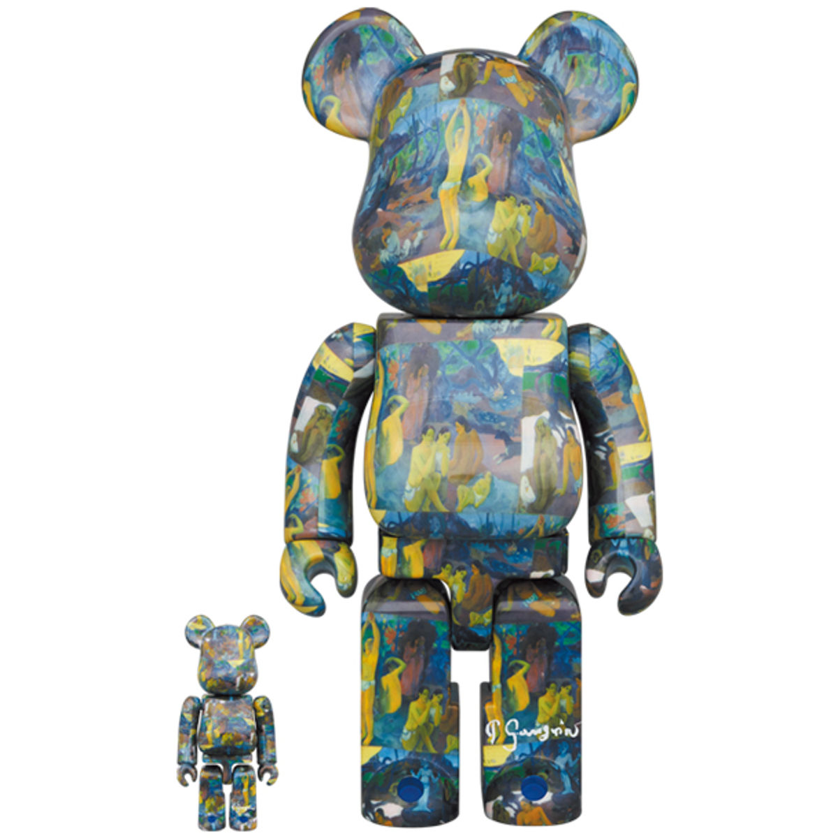 100% + 400% Paul Gauguin Where Do We Come From? What Are We? Where Are We Going? Be@rbrick (Set)