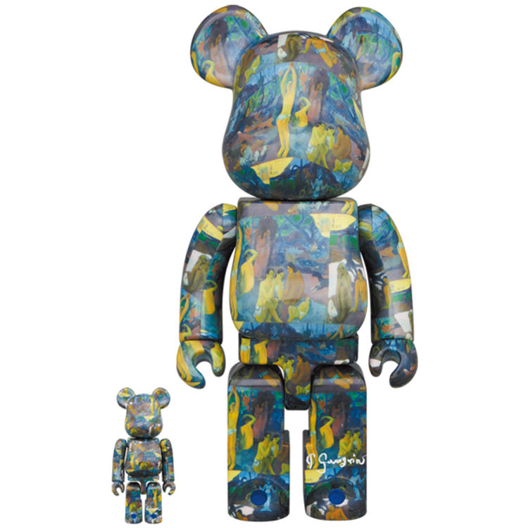 100% + 400%  Paul Gauguin Where Do We Come From? What Are We? Where Are We Going? Be@rbrick (Set) by Paul Gauguin