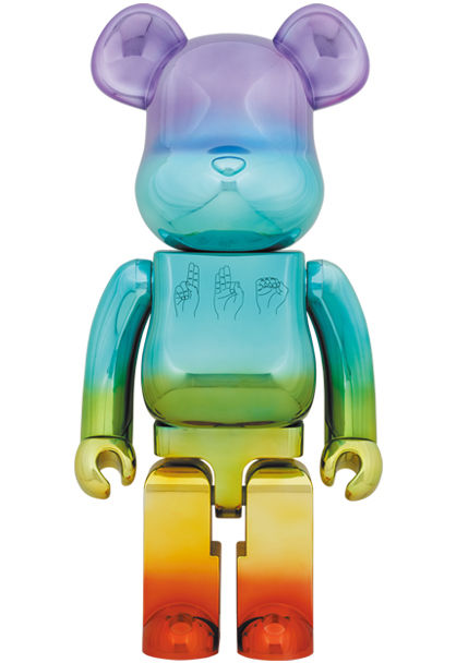 MEDICOM TOY - BE@RBRICK ALAN SMITHEE FILM U.F.O. 1000％ 1000% U.F.O. : Alan Smithee Film Bearbrick created by Alan