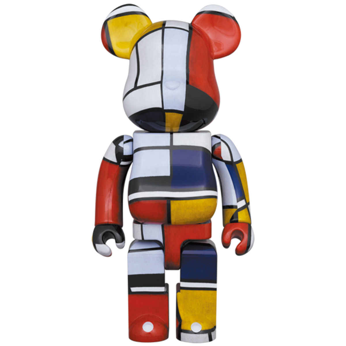 100% + 400% Piet Mondrian Bearbrick (Set)