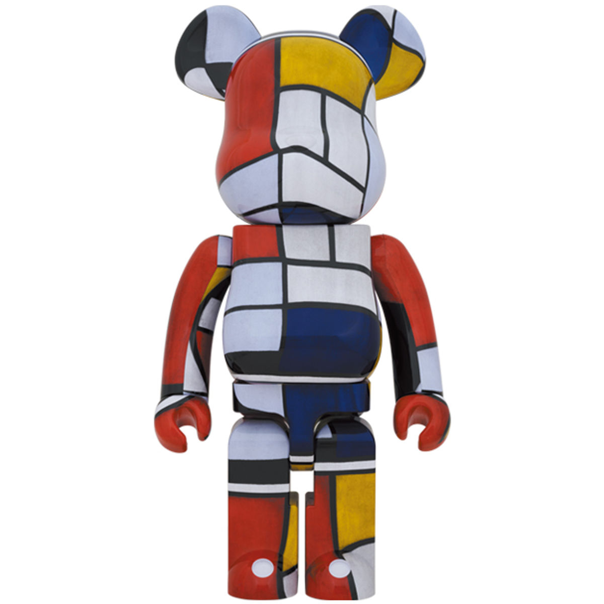 1000% Piet Mondrian Bearbrick