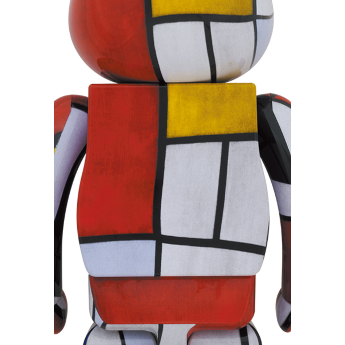 1000% Piet Mondrian Bearbrick