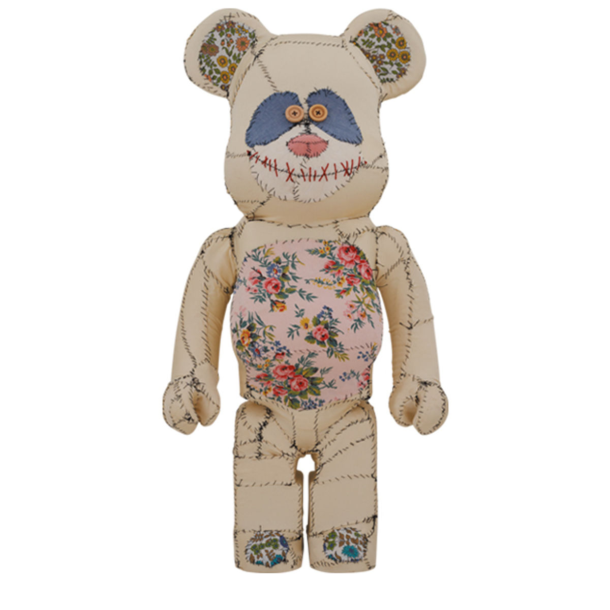 1000% One of Kind Pattern Be@rbrick